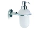 Ivana Necosteel zeepdispencer RVS/GLAS