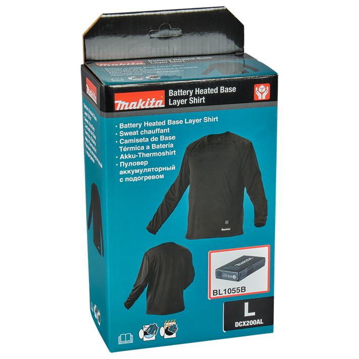 Afbeelding Makita verwarmd ondershirt l DCX200AL