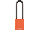 HANGSLOT ABUS HOGE BEUGEL 74/40MM BH.75MM ORANJE abus 74_40HB75 orange.tif