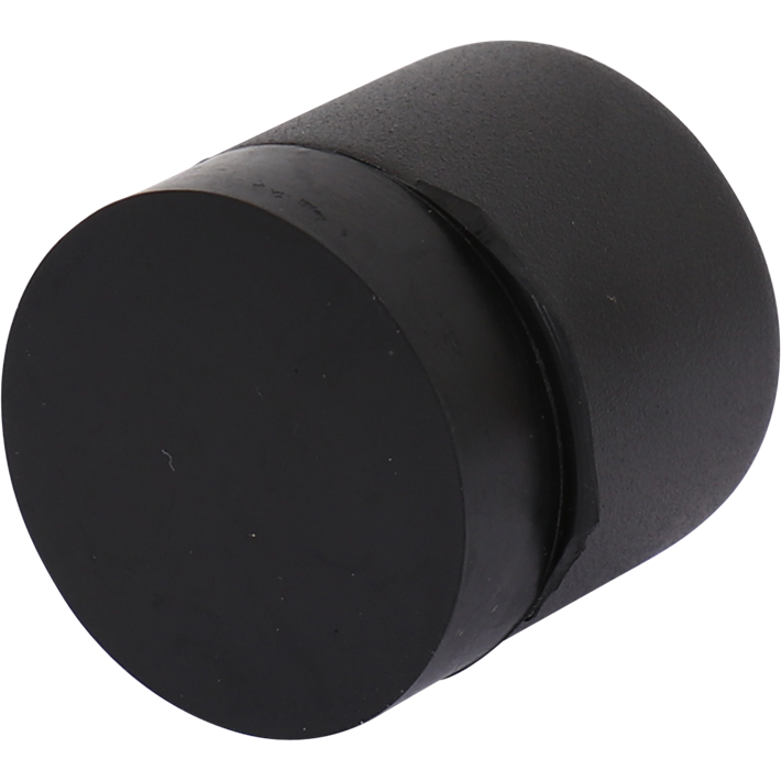 Deurstopper voor wandmontage rvs zwart Oxloc