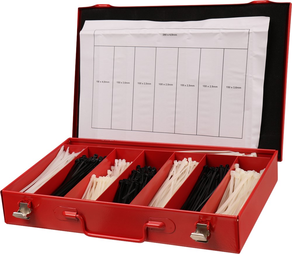 assortimentskoffer metaal rood kelfort-3 assortimentskoffer metaal rood kelfort-3