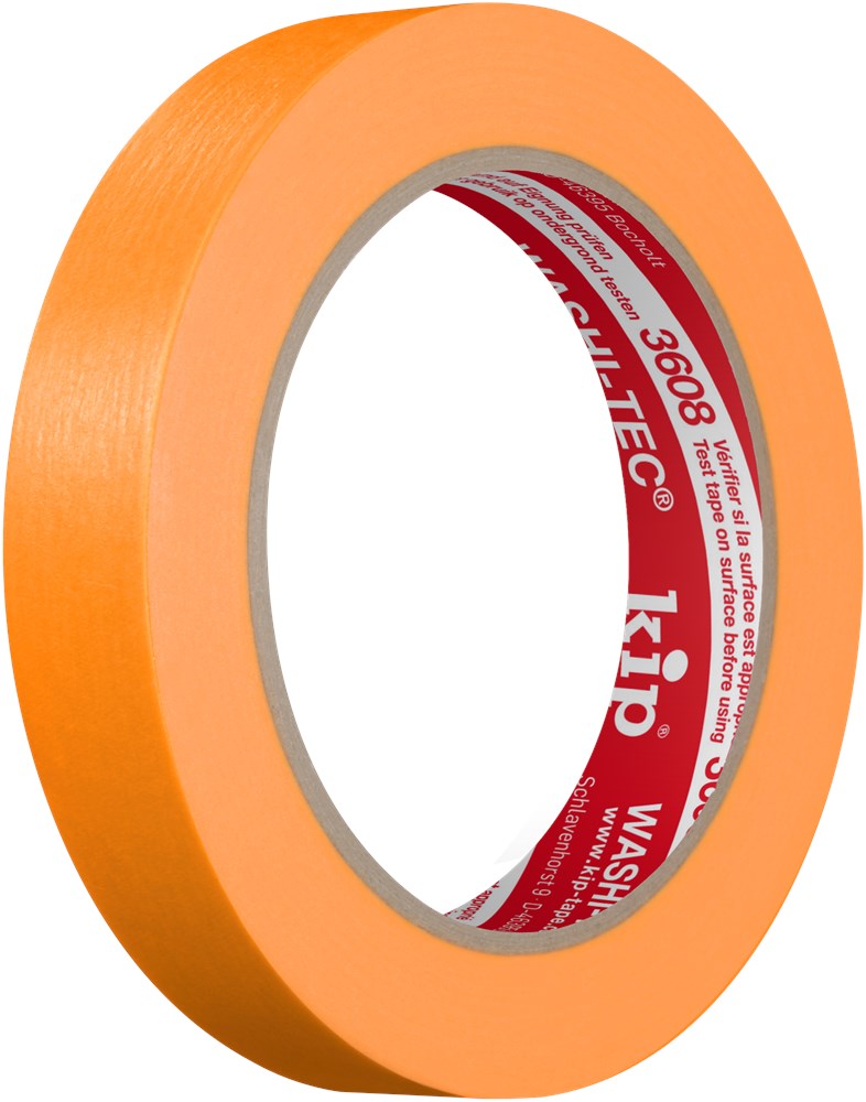 Kip tape geel washi-tec rol 50 meter (1)