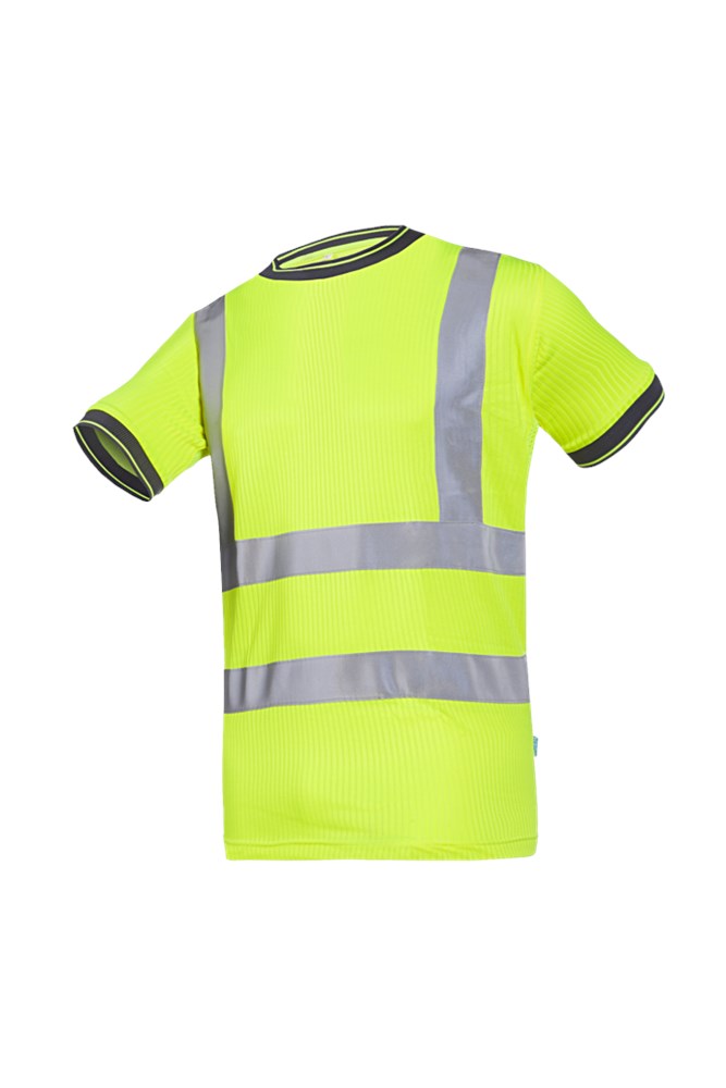 3874 T-SHIRT LONGA FLUO GEEL M