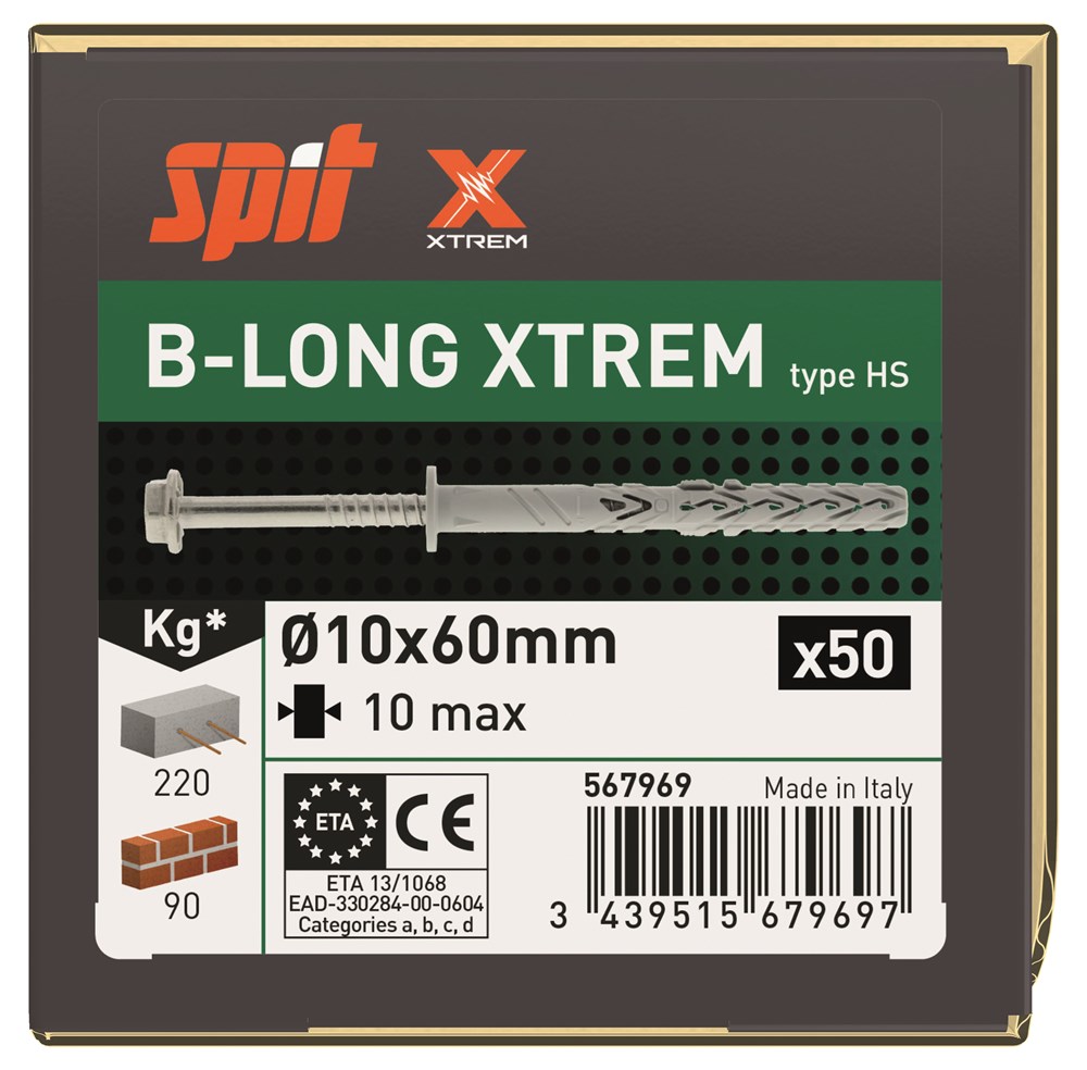 Plug met bout verzinkt