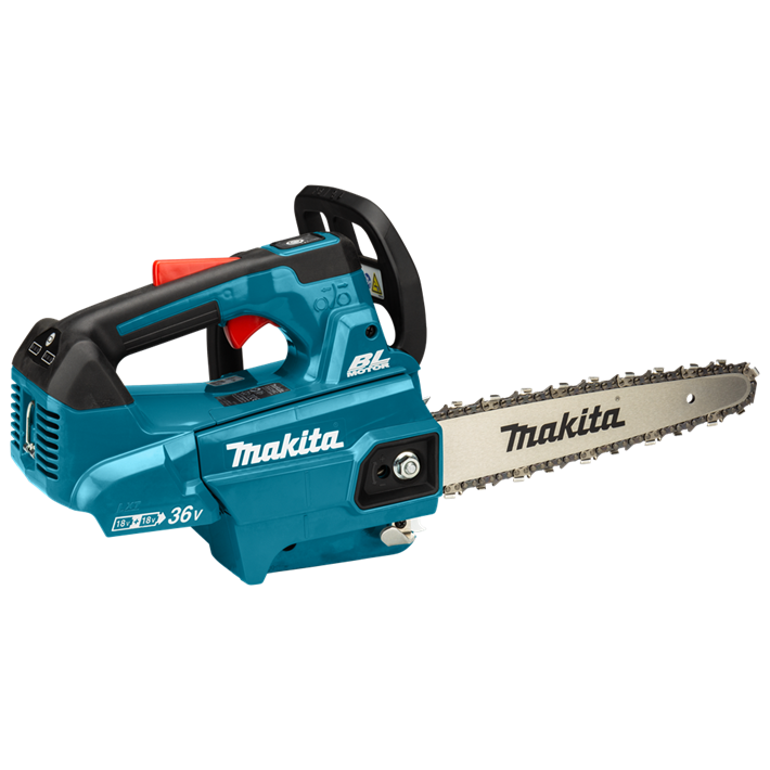 Afbeelding Makita lxt 2x18 v tophandle kettingzaag 25 cm DUC256CZ
