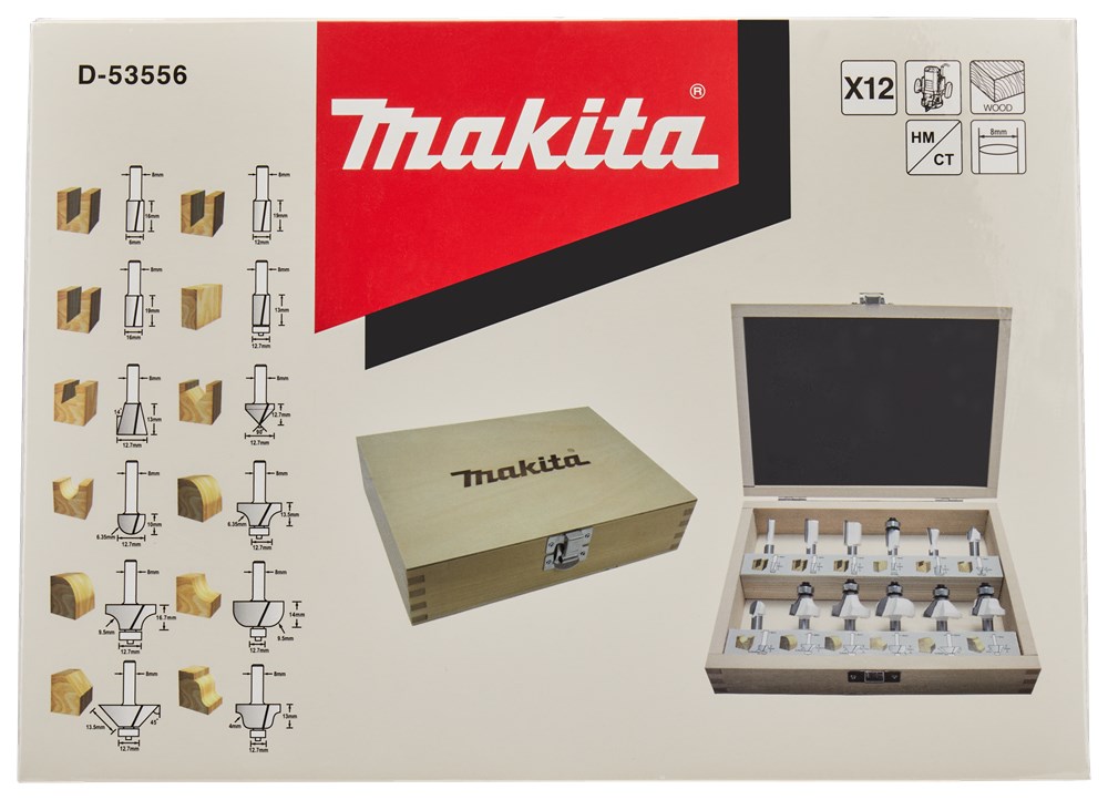 bovenfreesset hardmetaal makita-9 bovenfreesset hardmetaal makita-9