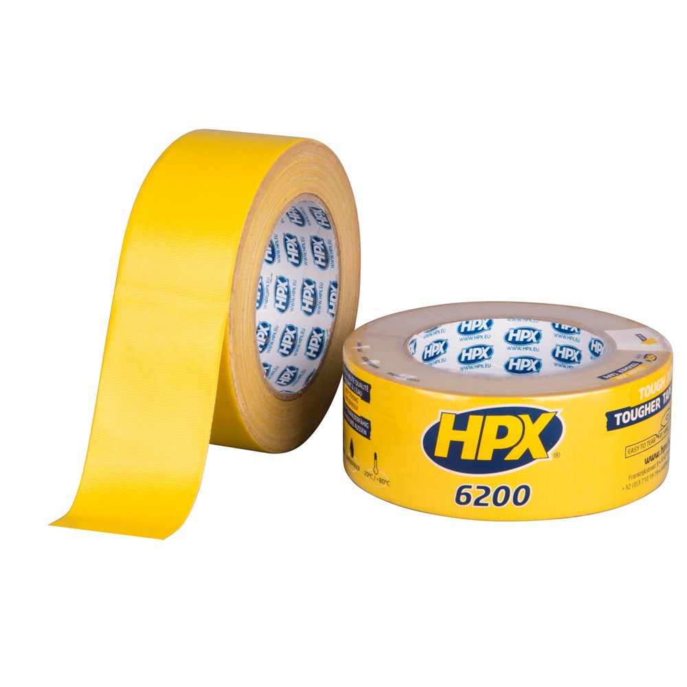 Pantsertape - geel 48mm x 25m