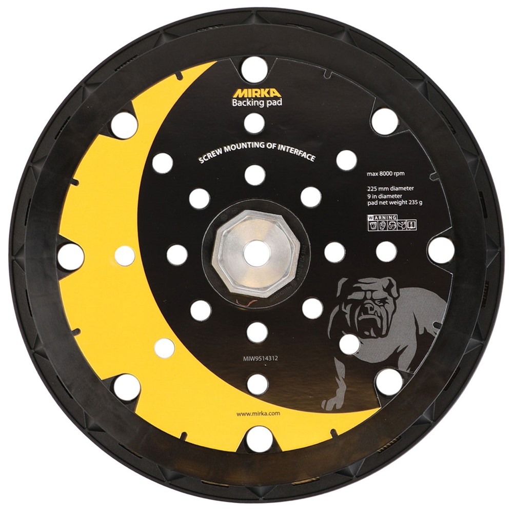 MIRKA STEUNSCHIJF LEROS 225MM VELCRO (1)