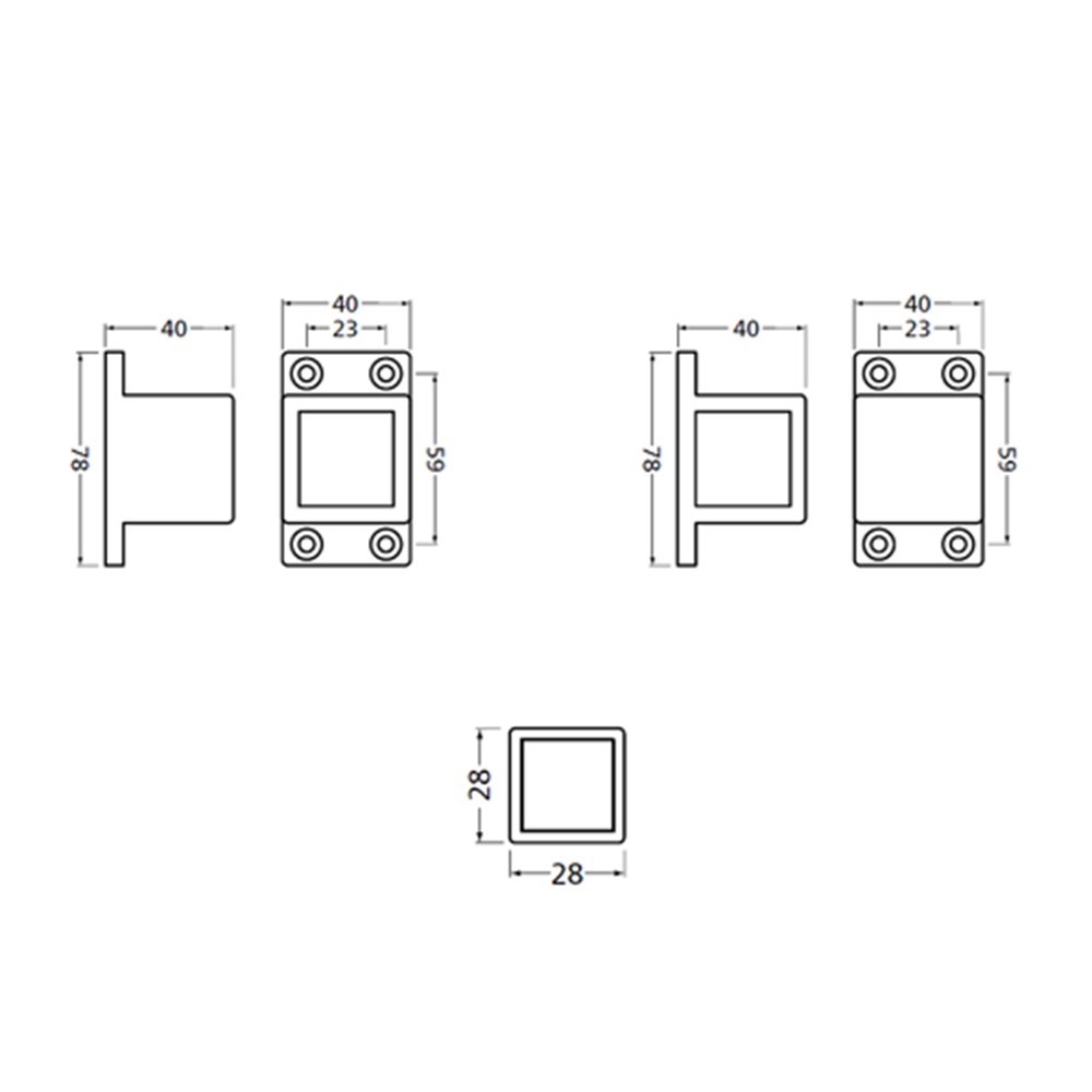 doorvalbeveiliging aluminium wit hermeta-2 doorvalbeveiliging aluminium wit hermeta-2