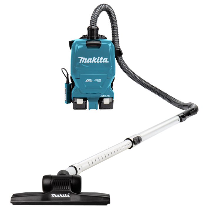 Afbeelding Makita 2x18 v rugstofzuiger voor schoonmaak DVC261TX22