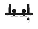 GPF Dubbel schuifdeursysteem Osa zwart Zwart 183cm GPF056061183.jpg