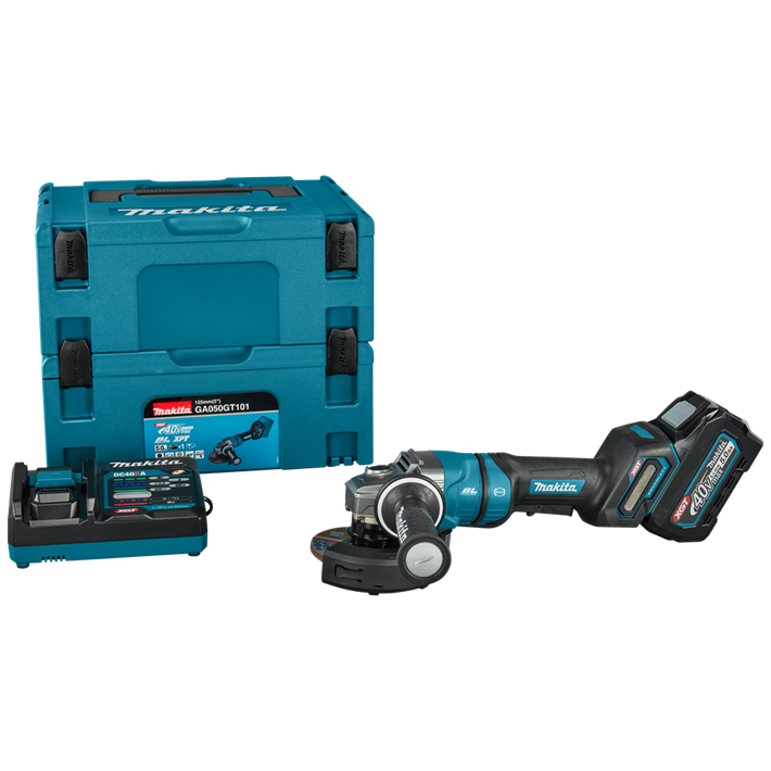 Afbeelding Makita 40 v max haakse slijper 125 mm GA050GT101
