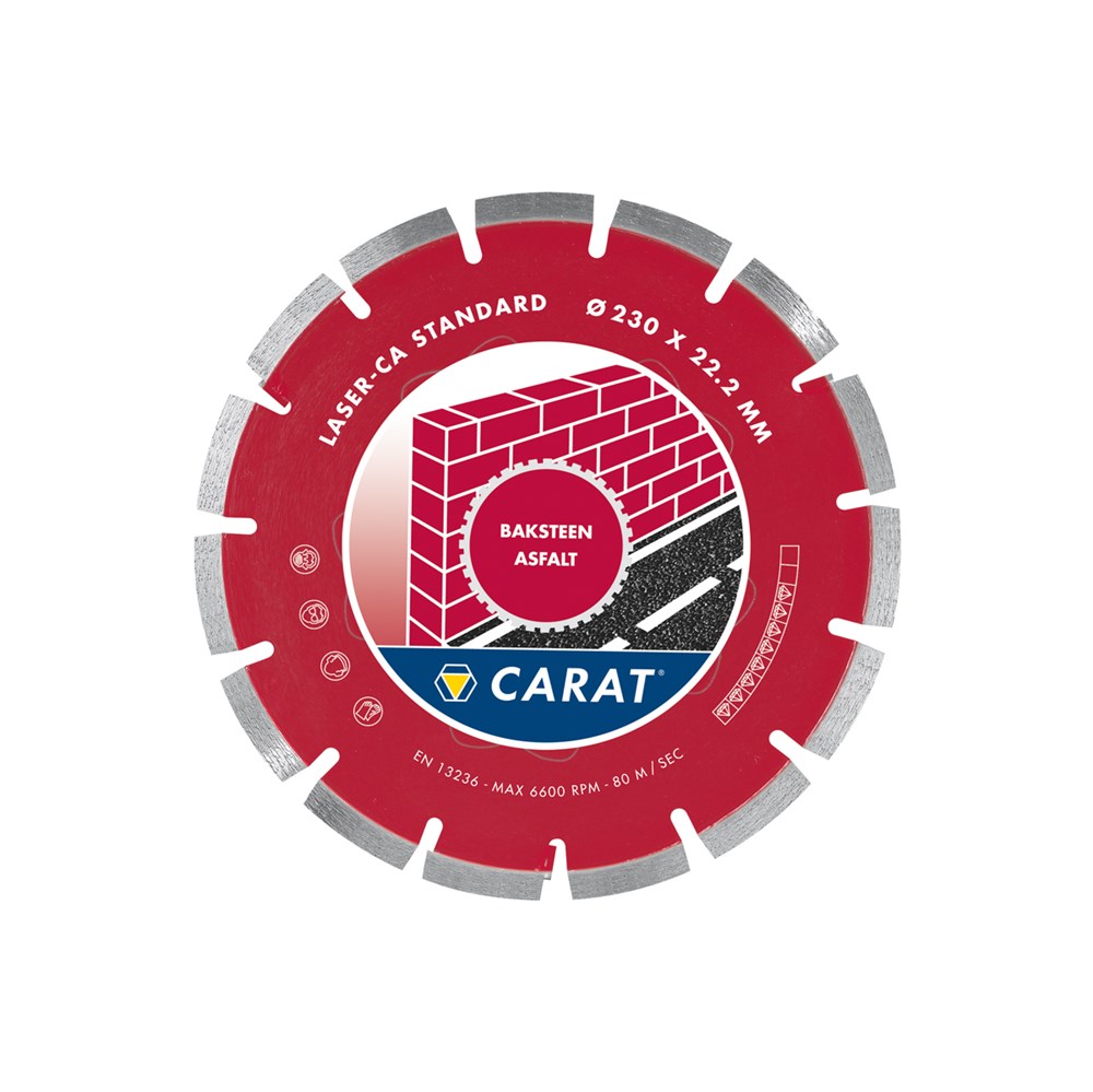 Afbeelding voor Diamantzaag voor baksteen en asfalt CA Standard