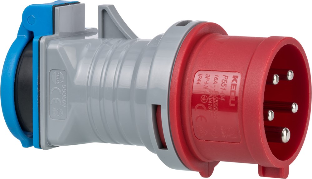 Afbeelding voor Verloopstekker schuko®/CEE-Norm