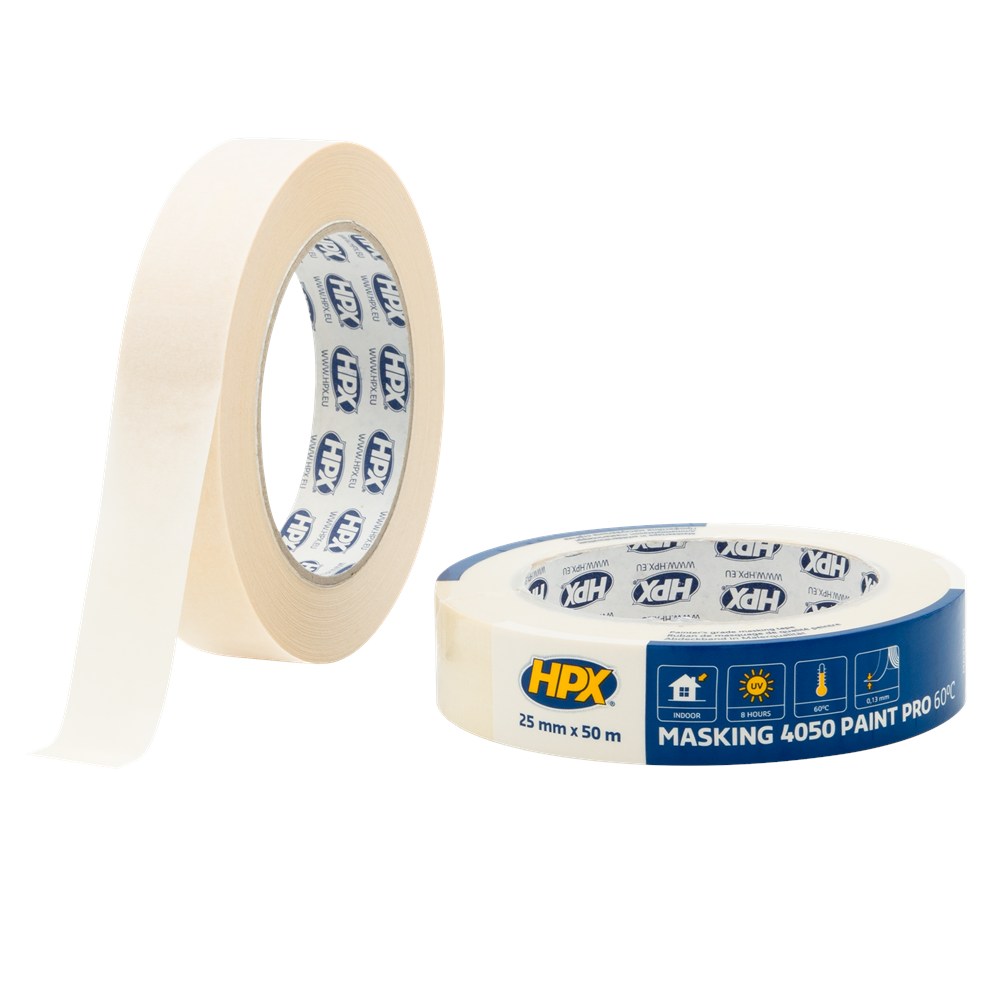 HPX masking tape 60c cremewit rol 50 meter (2)