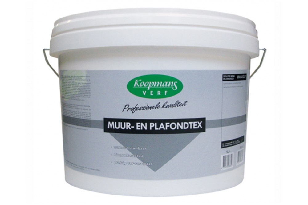 Koopmans muur- en plafondtex wit (1)