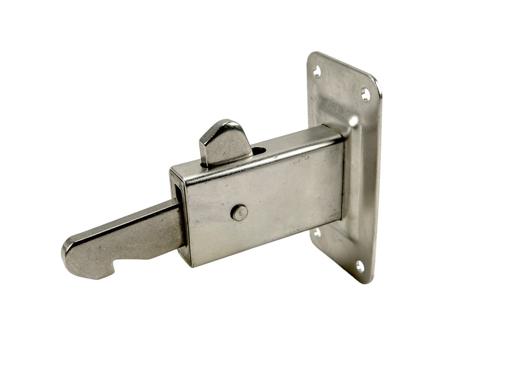 Afbeelding voor Deurvastzetter muurplaat RVS