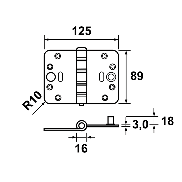 Productmaattekening