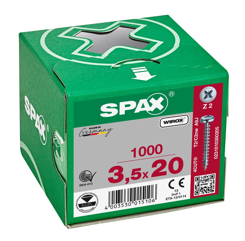 spaanplaatschroef wirox spax-4 spaanplaatschroef wirox spax-4