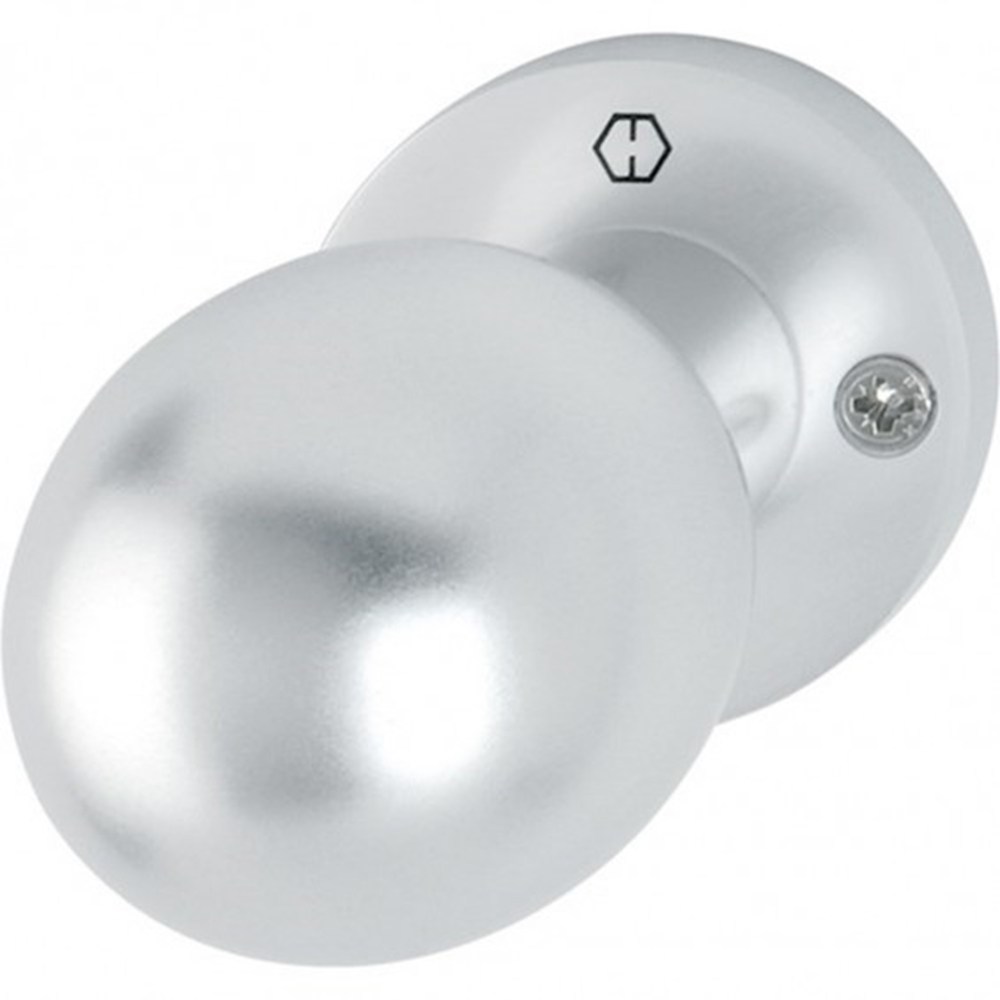 Afbeelding voor Deurknop, aluminium