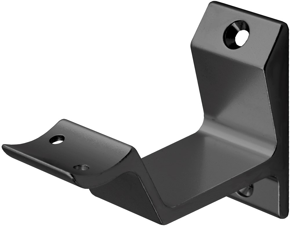 leuninghouder aluminium matzwart hermeta-1 leuninghouder aluminium matzwart hermeta-1