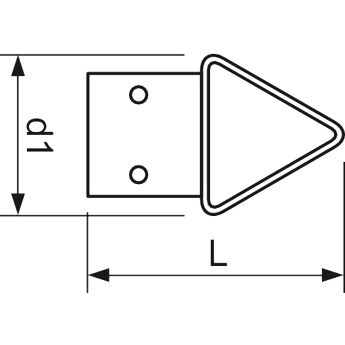 Klapogen | Triangle picture hangers | Klappösen | Attaches triangulaires
