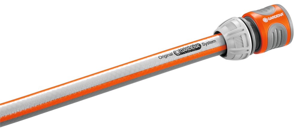 slangstuk oranje/grijs gardena-3 slangstuk oranje/grijs gardena-3