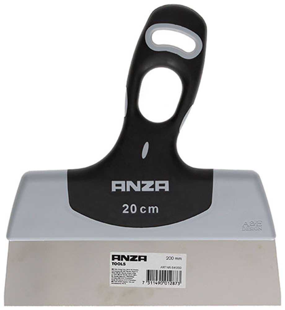 Anza Spackmes Inox - 20 cm - Softgrip