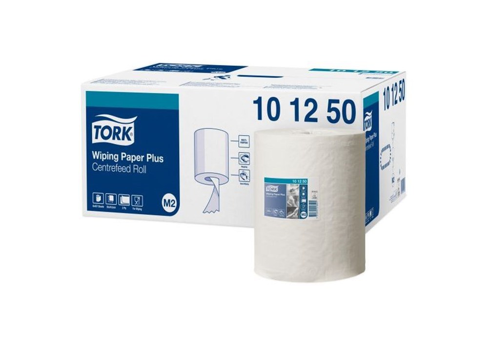 M Tork plus 2 laags (zie 118039) 24,5 cm x 160 mtr, 6 rol p/pak