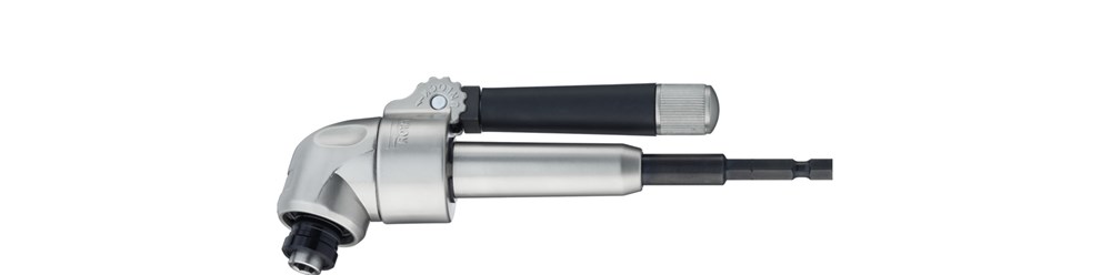 HIGH-PERFORMANCE HAAKSE SCHROEVENDRAAIER MET SNELWISSELHOUDER MAGNETISCH 1/4