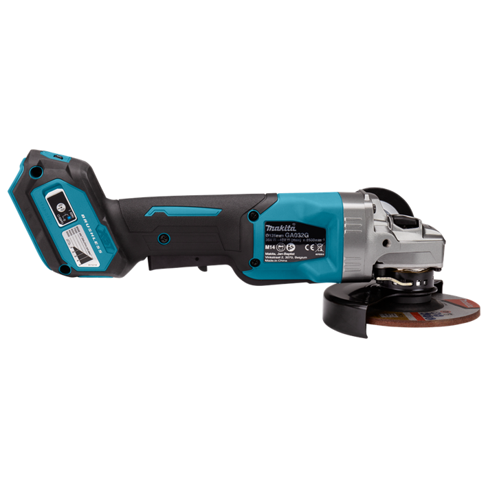 Afbeelding Makita 40 v max haakse slijper 125 mm GA032GZ
