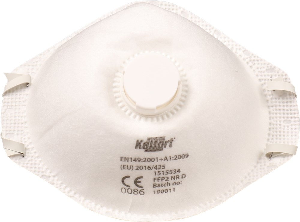 Stofmasker met uitademventiel, klasse FFP2