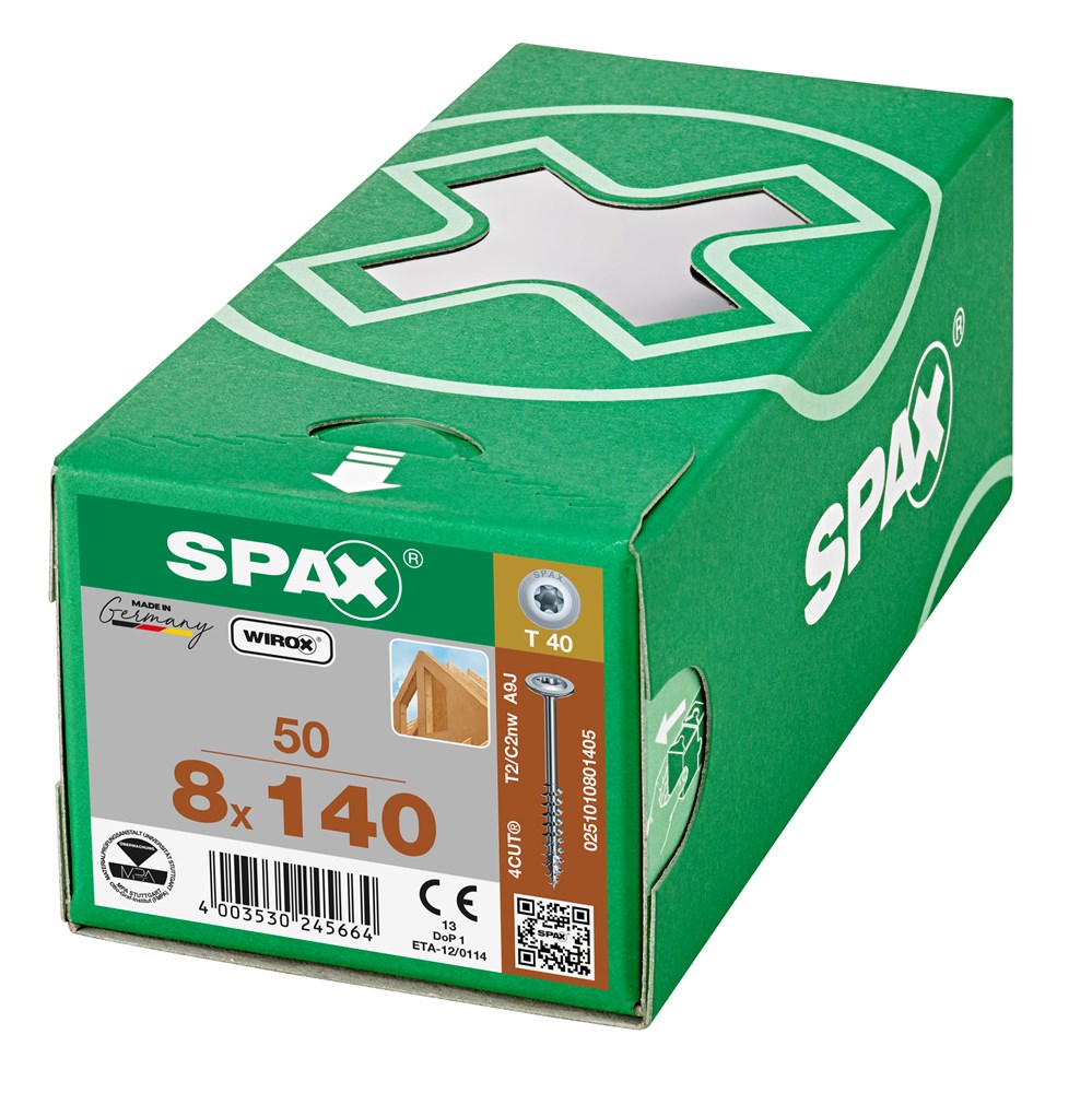 tellerkopschroef wirox spax-5 tellerkopschroef wirox spax-5