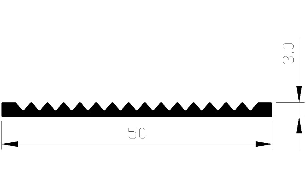 slijtstrip aluminium brute-2 slijtstrip aluminium brute-2