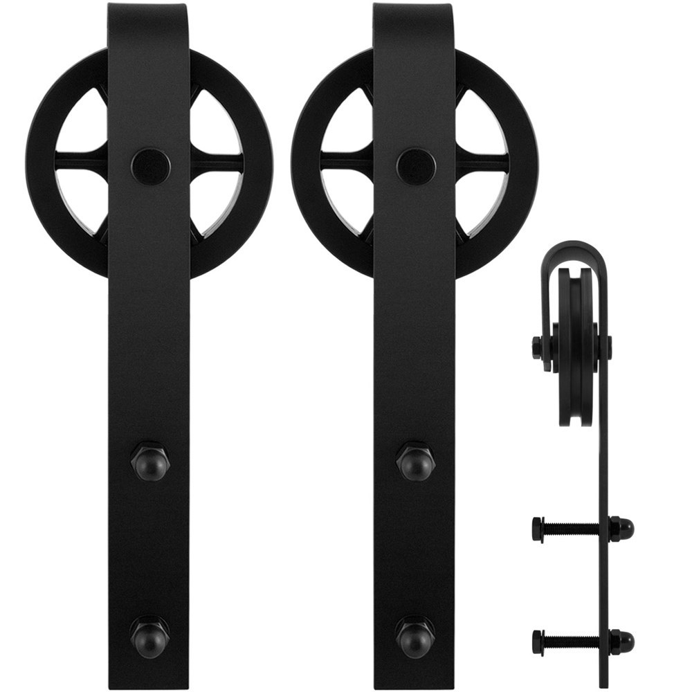 Zwart, Zwart, Staal verzinkt, Nee, Teho, RAL 9005, set, Industrieel GPF050261010.png