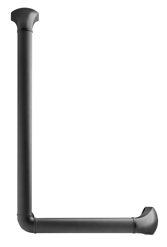 wandbeugel zwart/aluminium secucare-2 wandbeugel zwart/aluminium secucare-2