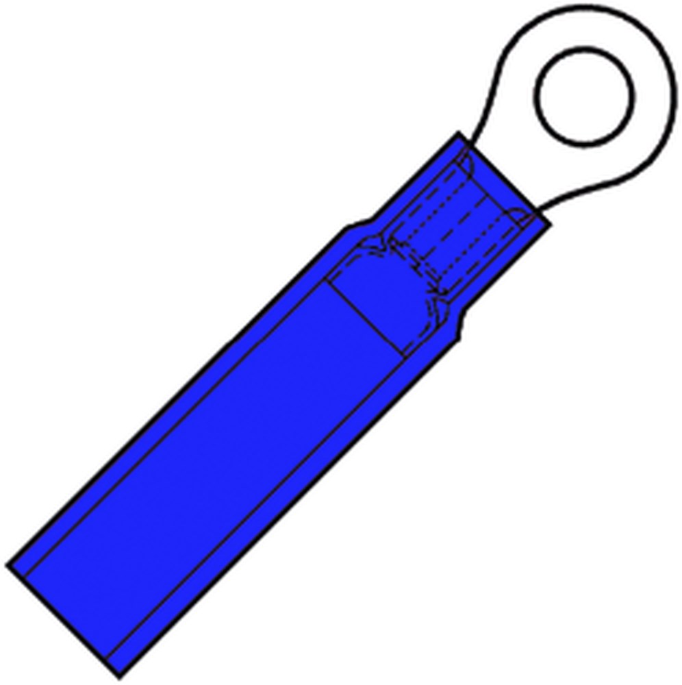 kabelschoen ring waterdicht blauw-1 kabelschoen ring waterdicht blauw-1