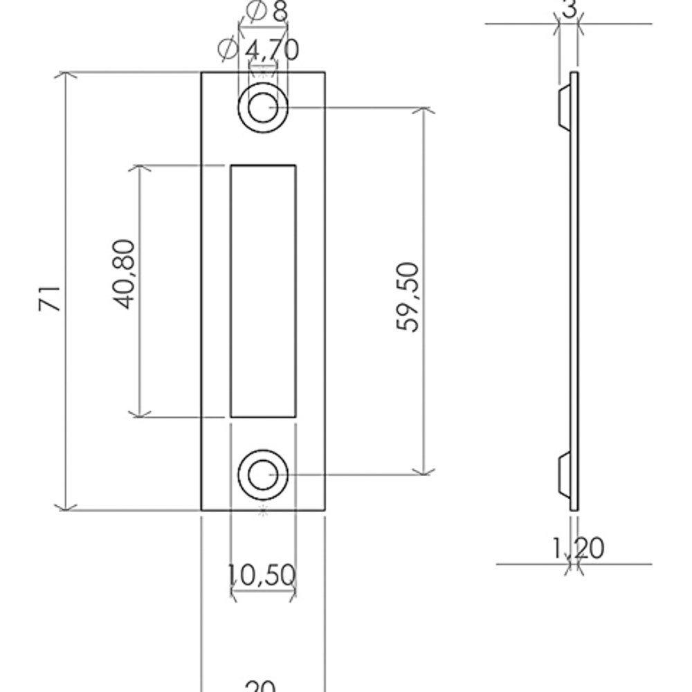 Afbeelding voor mauer 101 sl.pl. rond RVS Ls/Rs 1100 serie Kast