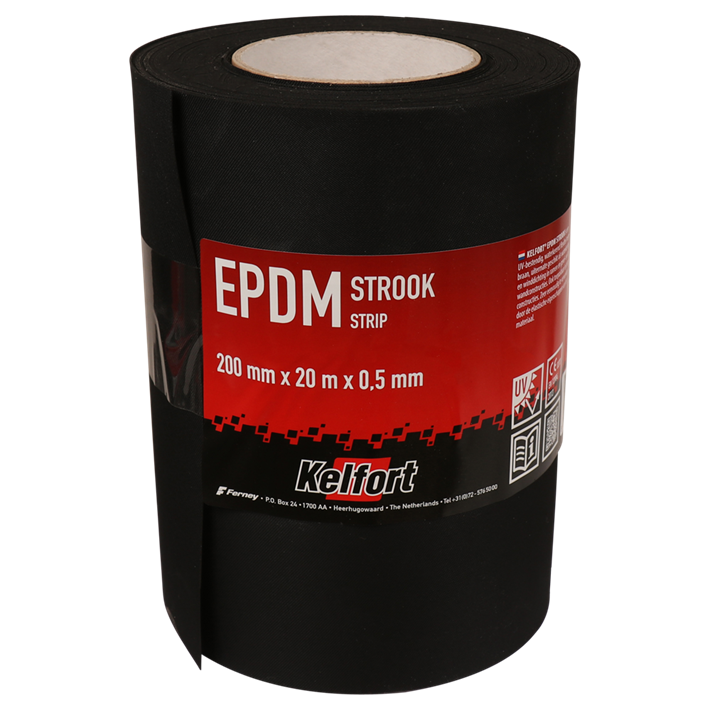 EPDM Folie zwart