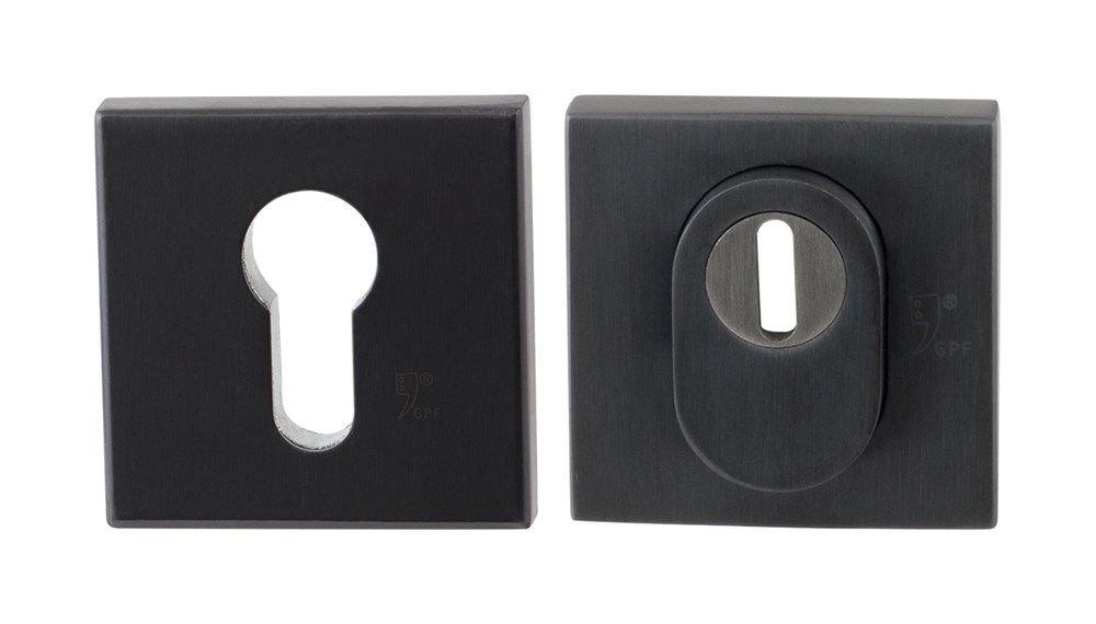 PVD antraciet, Donkergrijs, RVS, PC, Ja, set, Warm & dynamisch, Ja, Veiligheidsrozet inclusief bevestiging voor deurdikte 40mm en 56mm GPF9385P1199.png
