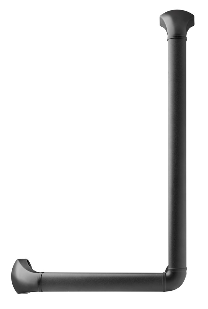 wandbeugel zwart/aluminium secucare-1 wandbeugel zwart/aluminium secucare-1