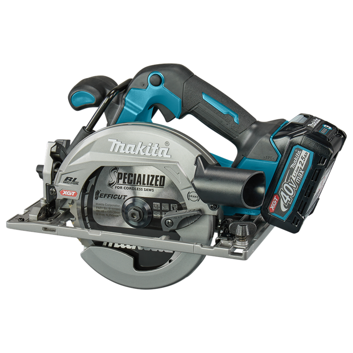 Afbeelding Makita 40 v max cirkelzaag 165 mm HS012GD201