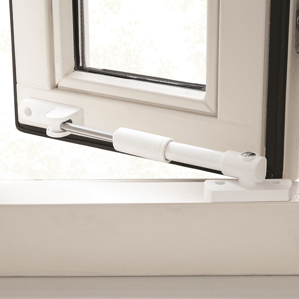 telescoop uitzetter staalwit/wit axa-4 telescoop uitzetter staalwit/wit axa-4