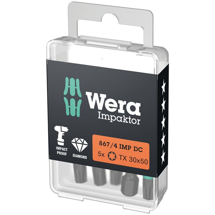 Afbeelding Wera bit torx 867/4 IMP DC Impaktor
