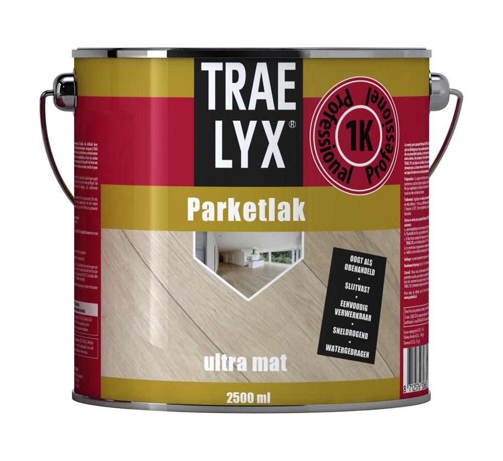 Trae Lyx Parketlak Ultra Mat - 2,5 l