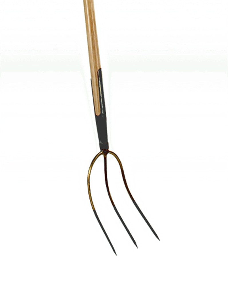 HOOIVORK 3 TANDS STEEL 135CM