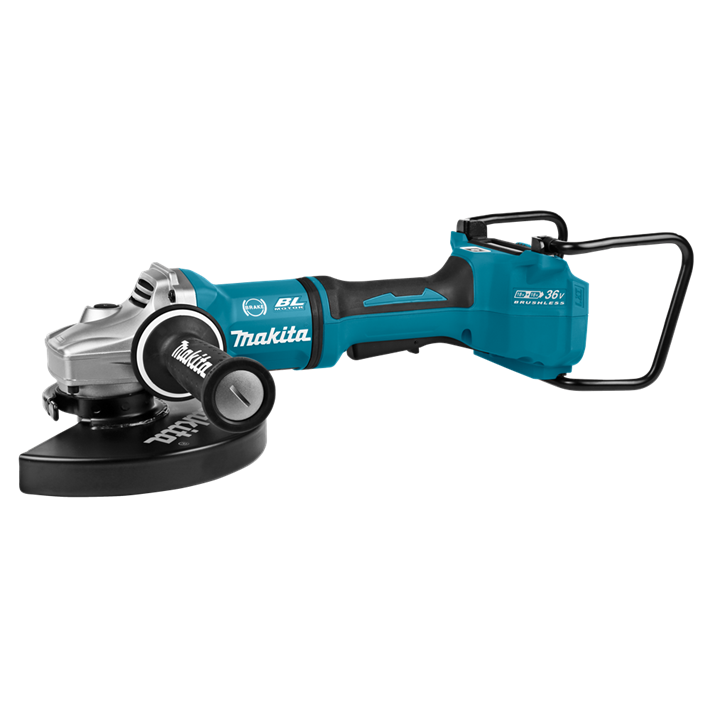 Afbeelding Makita 2x18 v haakse slijper 230 mm DGA901ZKU1