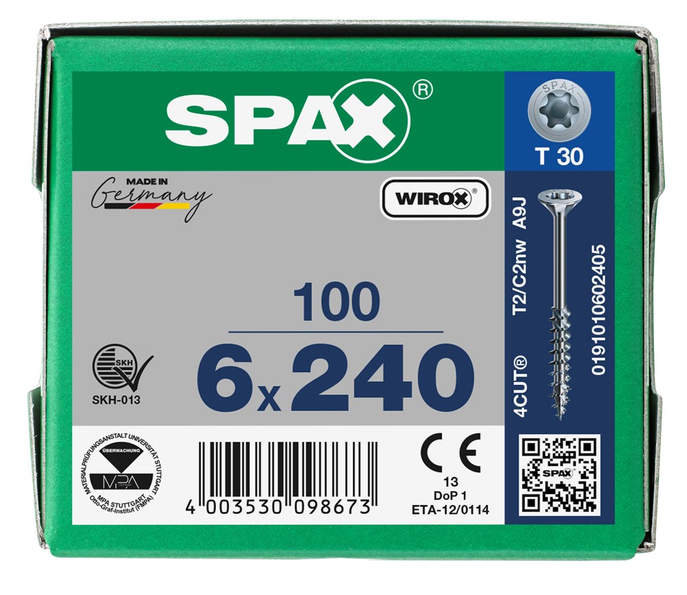 spaanplaatschroef wirox spax-6 spaanplaatschroef wirox spax-6