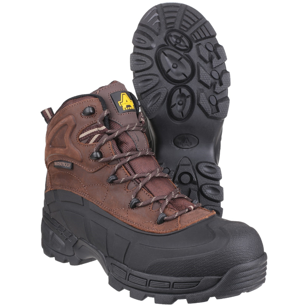 Amblers FS430 Orca Safety Boot Brown