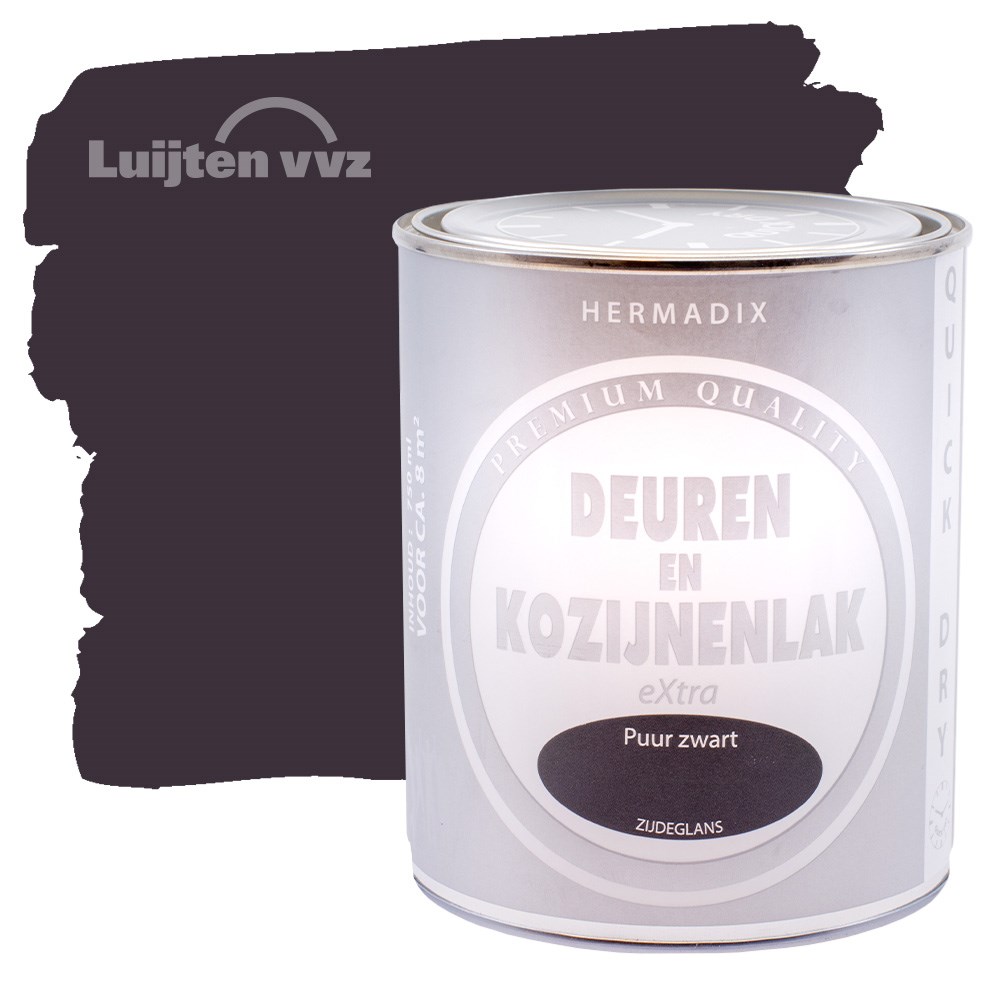 HERMADIX DEUREN EN KOZIJNENLAK PUUR ZWART ZIJDEGLANS (1)